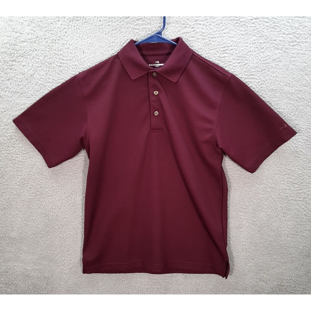 Grand Slam Golf Shirt Adult Small Purple Performance Polo Golfing Preppy Mens